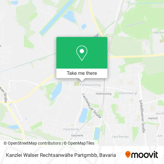 Kanzlei Walser Rechtsanwälte Partgmbb map