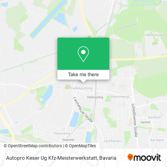 Карта Autopro Keser Ug Kfz-Meisterwerkstatt