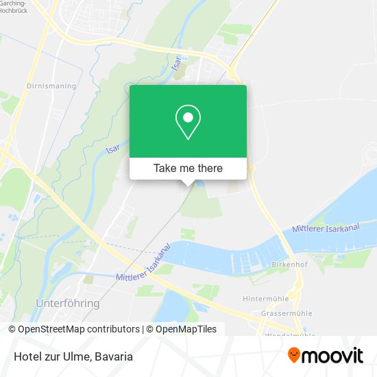 Hotel zur Ulme map