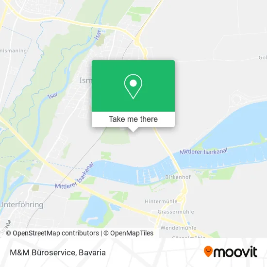 Карта M&M Büroservice