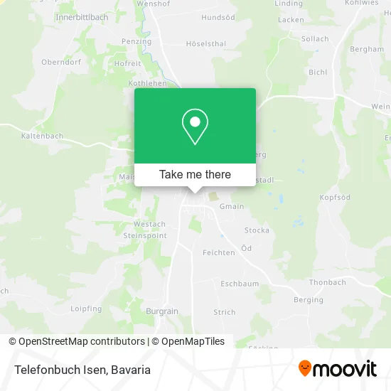 Карта Telefonbuch Isen