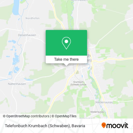 Telefonbuch Krumbach (Schwaben) map