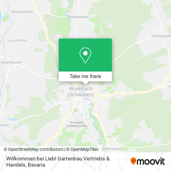 Willkommen bei Liebl Gartenbau Vertriebs & Handels map