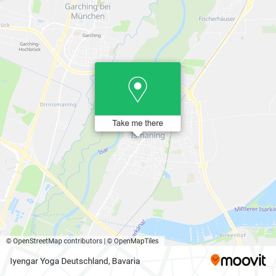 Iyengar Yoga Deutschland map