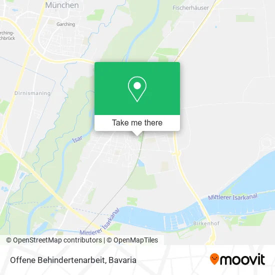 Карта Offene Behindertenarbeit