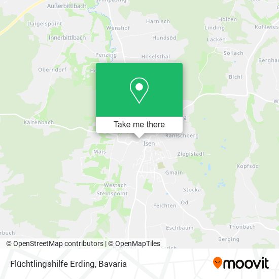 Flüchtlingshilfe Erding map