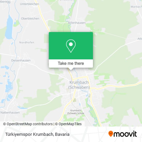Türkiyemspor Krumbach map