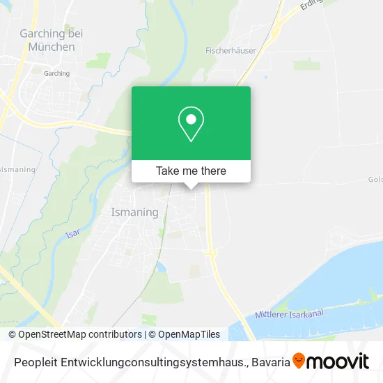 Карта Peopleit Entwicklungconsultingsystemhaus.