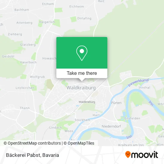 Карта Bäckerei Pabst