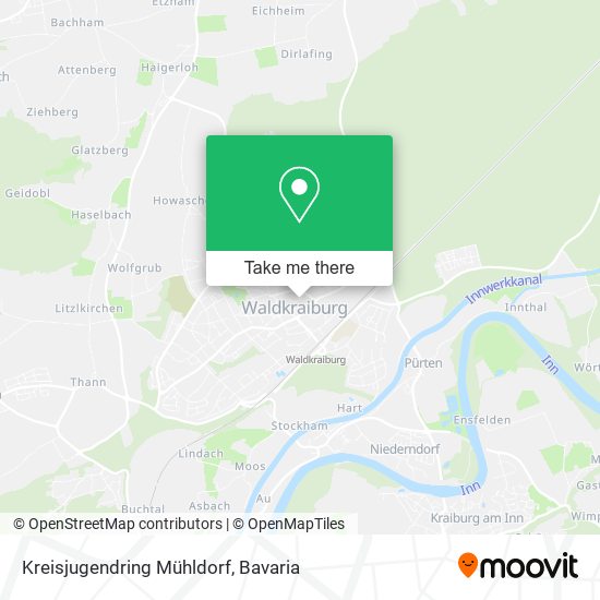 Kreisjugendring Mühldorf map