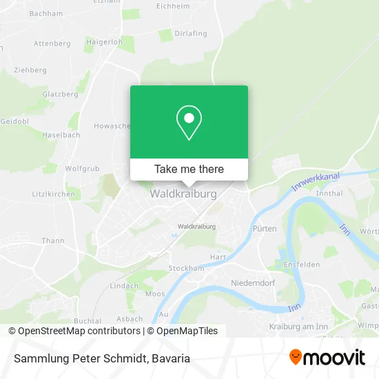 Sammlung Peter Schmidt map