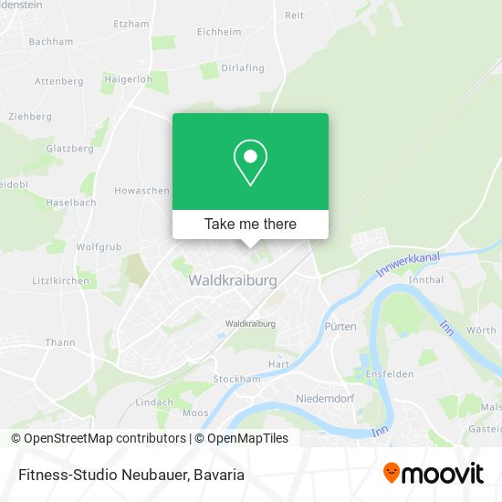 Fitness-Studio Neubauer map