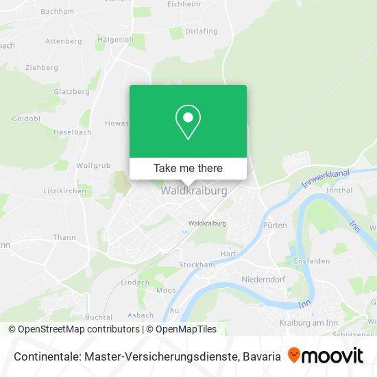Continentale: Master-Versicherungsdienste map