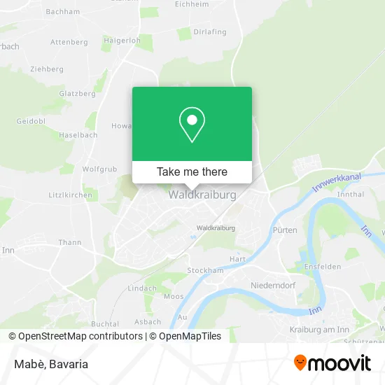 Карта Mabè