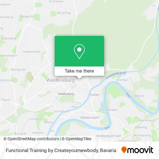 Functional Training by Createyournewbody map