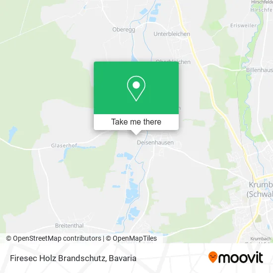 Карта Firesec Holz Brandschutz