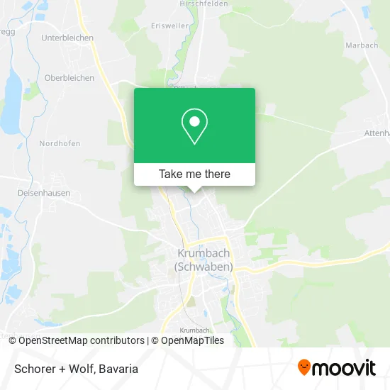 Карта Schorer + Wolf