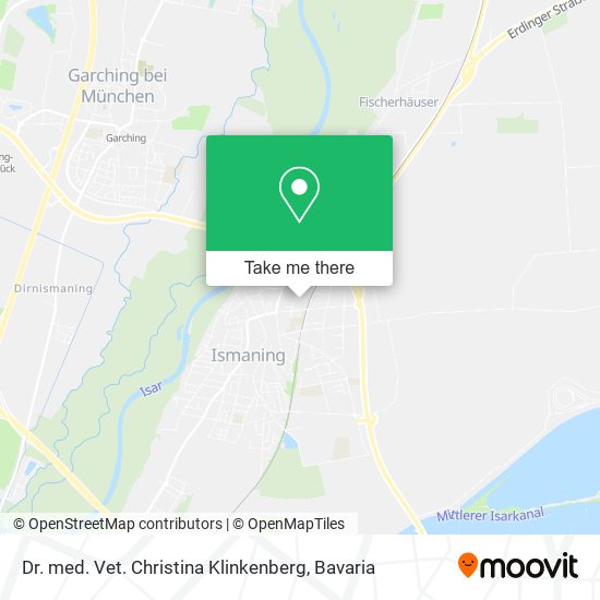 Dr. med. Vet. Christina Klinkenberg map