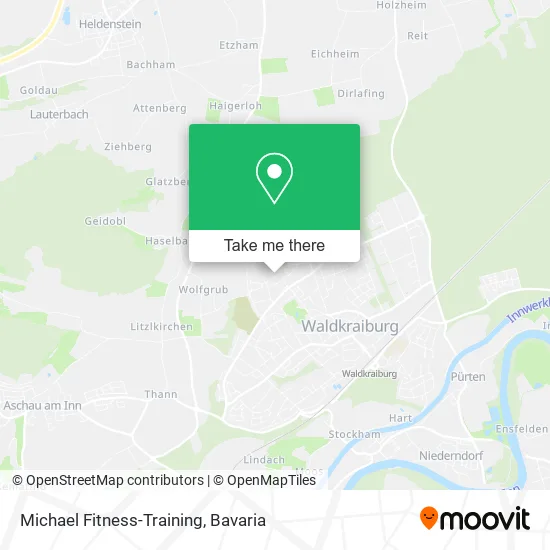 Карта Michael Fitness-Training