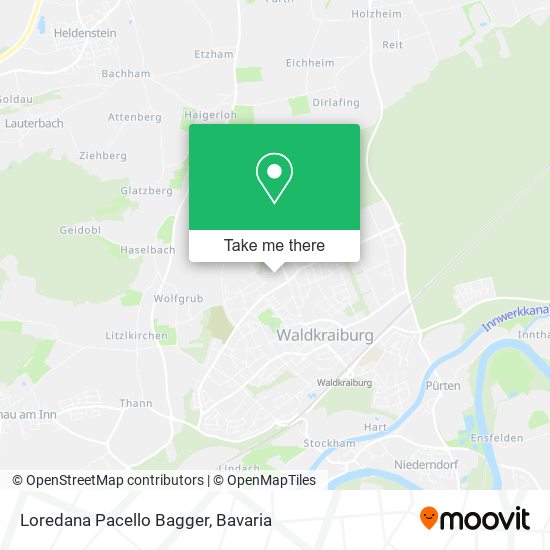 Loredana Pacello Bagger map