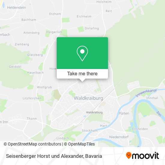 Seisenberger Horst und Alexander map