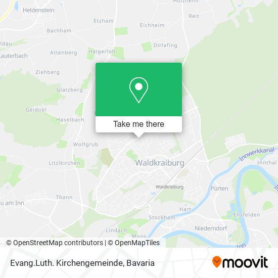 Evang.Luth. Kirchengemeinde map