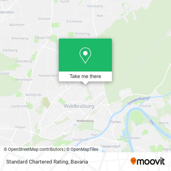 Standard Chartered Rating map