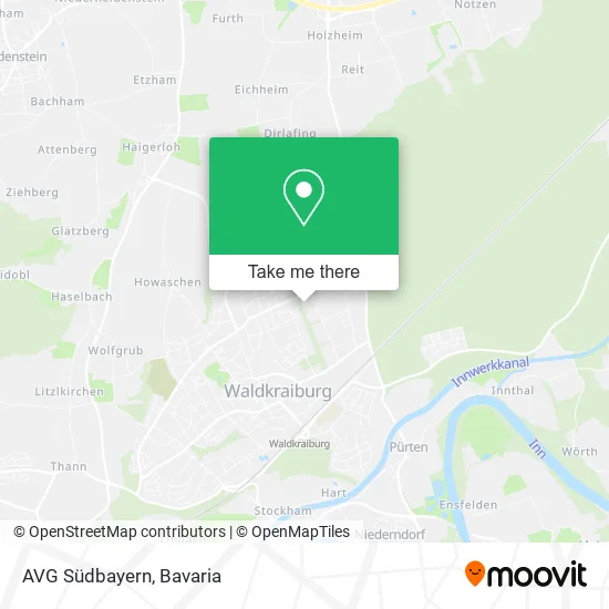 Карта AVG Südbayern