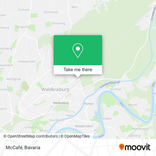 McCafé map