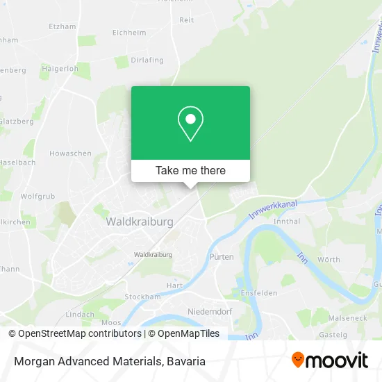 Карта Morgan Advanced Materials