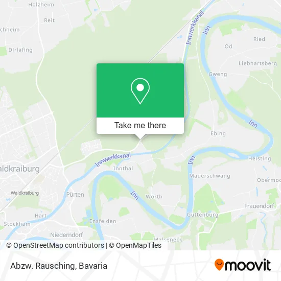 Карта Abzw. Rausching