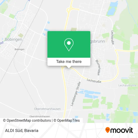 ALDI Süd map