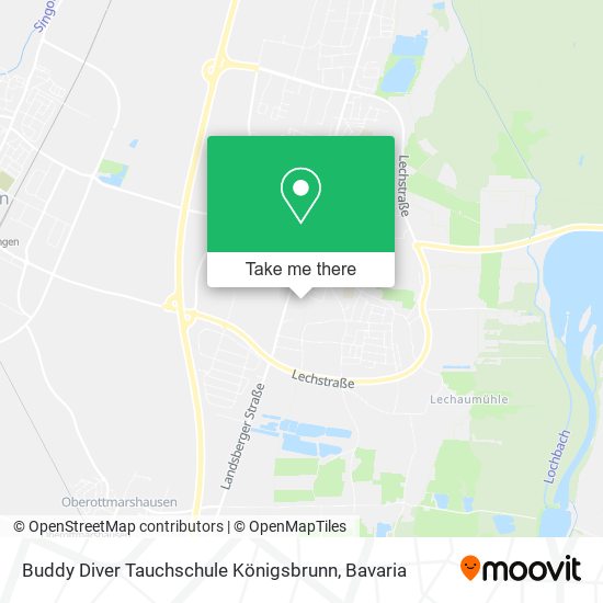 Buddy Diver Tauchschule Königsbrunn map