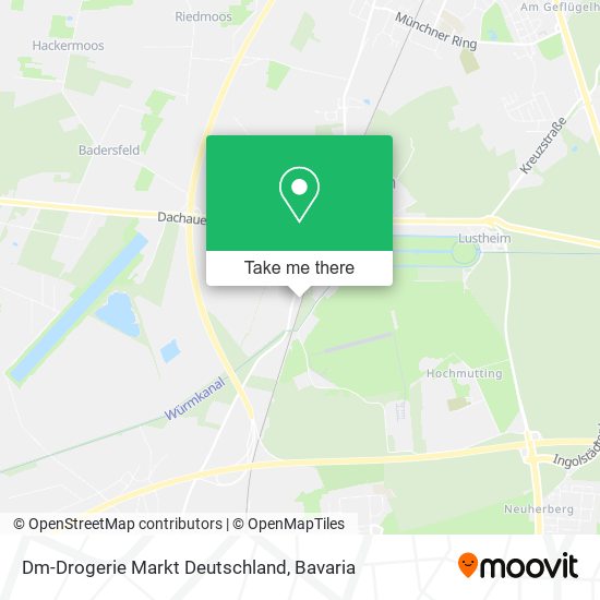 Dm-Drogerie Markt Deutschland map