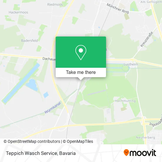 Teppich Wasch Service map