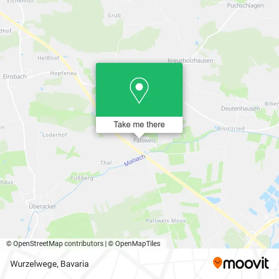 Карта Wurzelwege