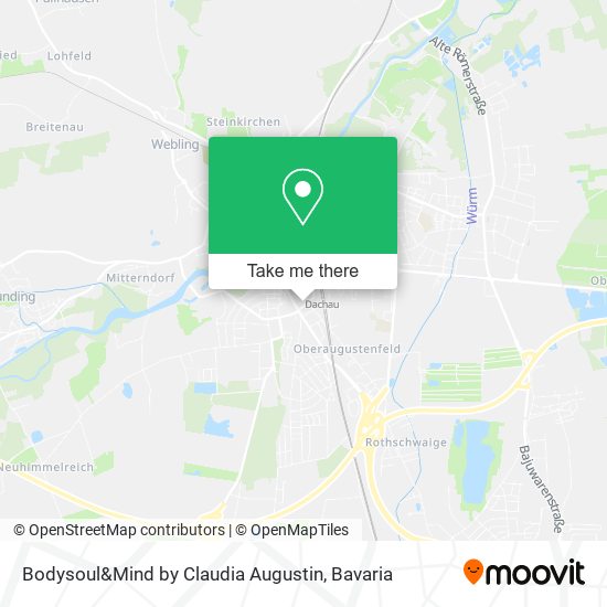 Bodysoul&Mind by Claudia Augustin map