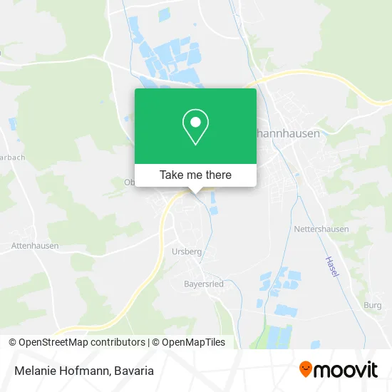 Карта Melanie Hofmann