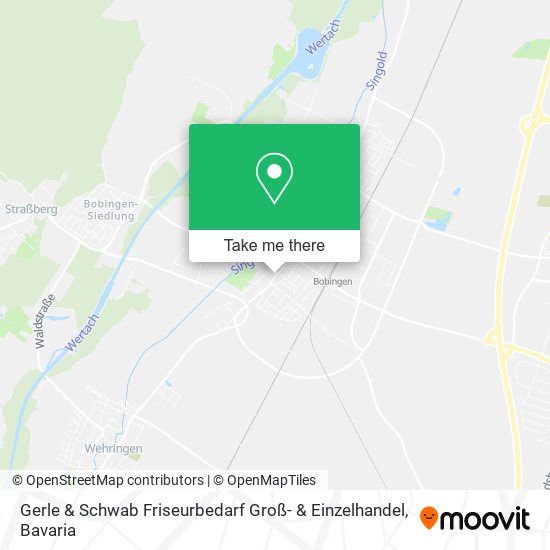 Gerle & Schwab Friseurbedarf Groß- & Einzelhandel map