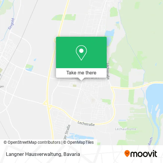 Карта Langner Hausverwaltung