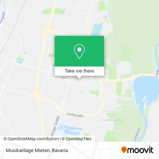 Карта Musikanlage Mieten