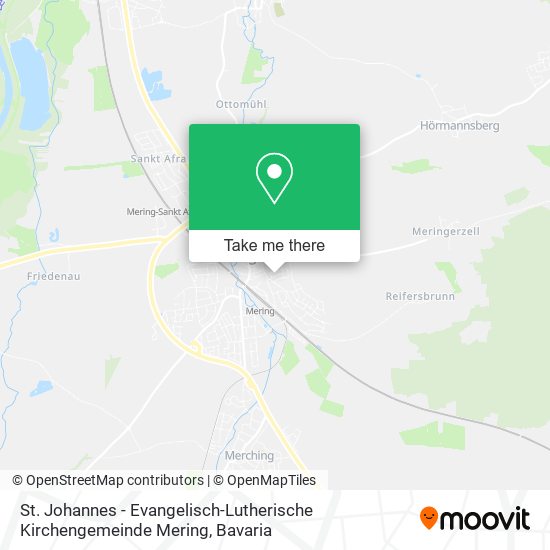St. Johannes - Evangelisch-Lutherische Kirchengemeinde Mering map