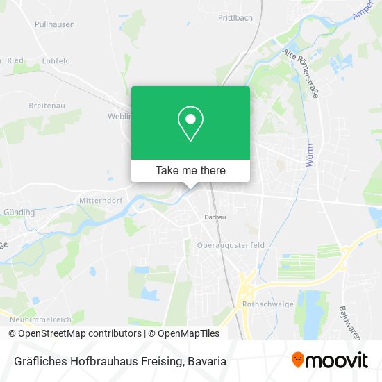 Gräfliches Hofbrauhaus Freising map