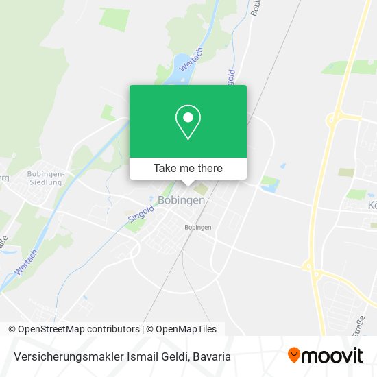 Versicherungsmakler Ismail Geldi map