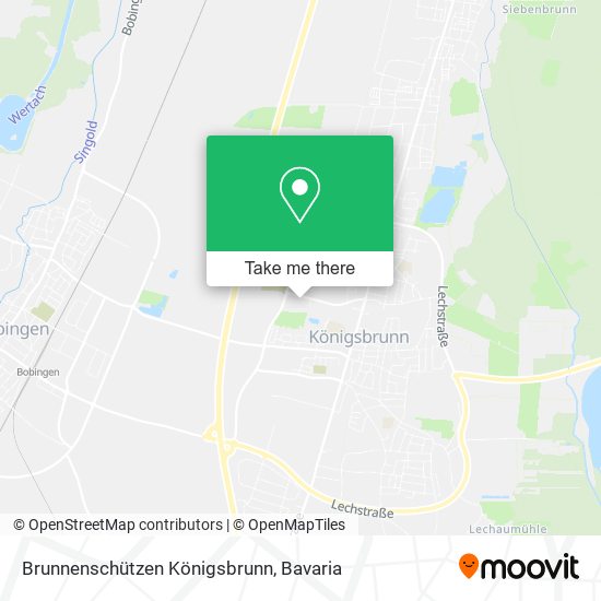 Brunnenschützen Königsbrunn map
