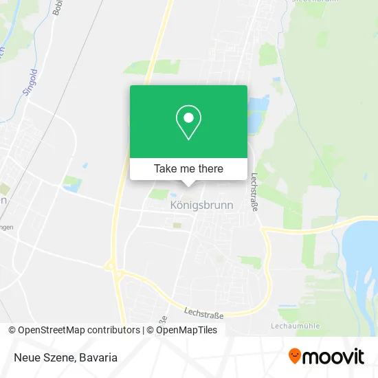 Карта Neue Szene