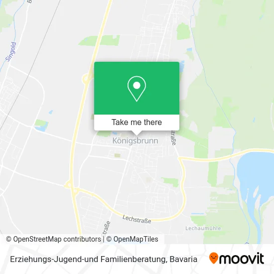 Карта Erziehungs-Jugend-und Familienberatung