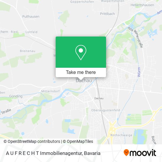 A U F R E C H T Immobilienagentur map