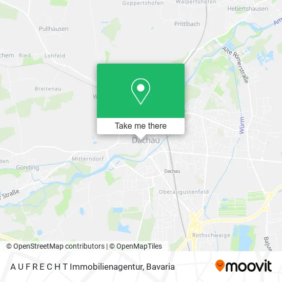 Карта A U F R E C H T Immobilienagentur