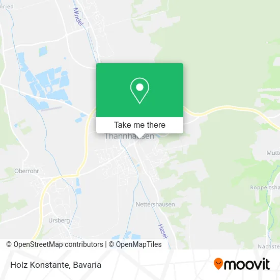 Карта Holz Konstante